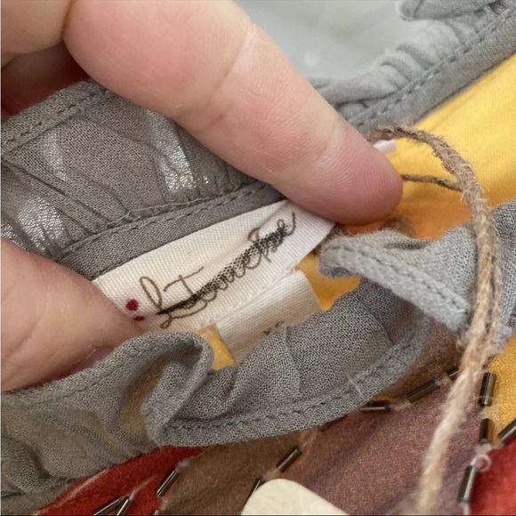 New Anthropologie Let Me Be Beaded Midi Maxi Dress $268 XS - Picture 7 of 7